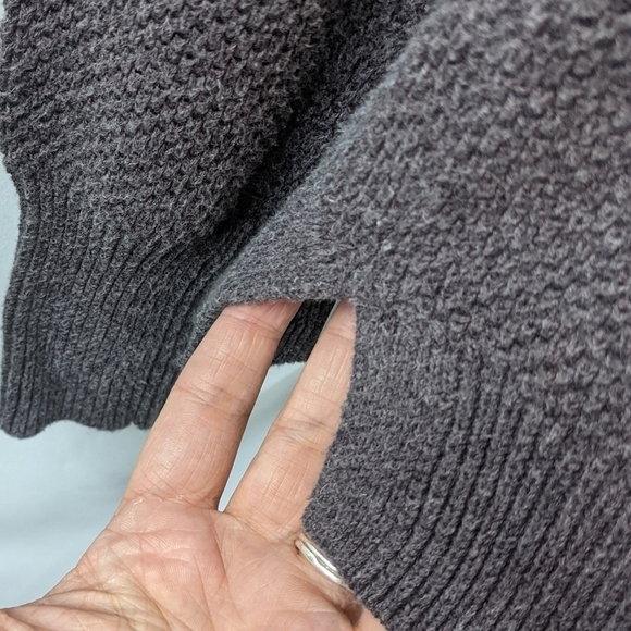 Artisan NY Cowl Neck Turtleneck Cropped Sweater Sz Small - Picture 7 of 9